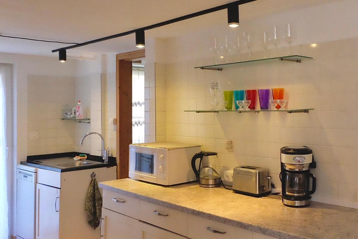 Ferienwohnung Im Gruenen Altstatten Ngoại thất bức ảnh